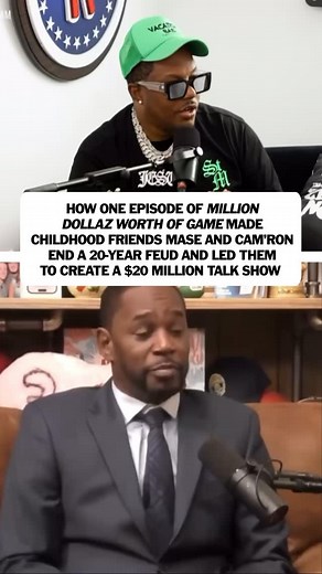 3K views · 33K reactions | Mase and Cam’Ron met at the Manhattan...