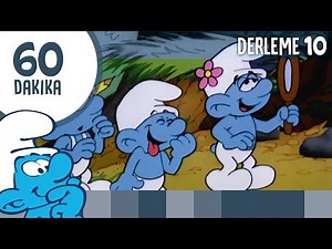 60 dakika uzunluğunda Şirinler • Derleme 10 • Şirinler