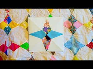 How to make a quilt square star! (Or compass rose!)✨Inspired by Faith Ringgold and New York City!