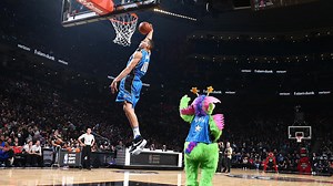 Another EPIC shot by Aaron Gordon! #DunkFest | NBA