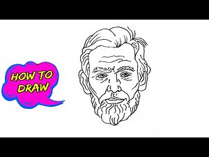 How to Draw Abraham Lincoln easy | How to Draw Presidents | Presidents Day
