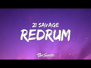 [1 HOUR] 21 Savage - redrum (Lyrics)