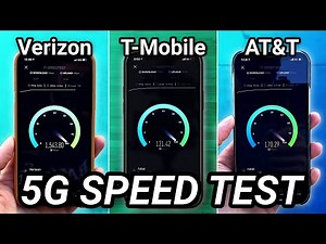 iPhone 12 5G Speed Test: Verizon vs T-Mobile vs AT&T!