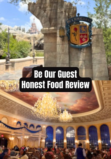 I finally ate at Disney's most controversial restaurant…👀🥀 🍽️ #disneyfoodie #disneyfoodreview #disneyfood #disneyrestaurant #creatorsearchinsights Be our guest restaurant Magic kingdom be our guest Be our guest food review Disney foodie Disney world food Disney food review Food at Disney Disney restaurant Worst Disney restaurant Best Disney restaurant Worst restaurant at Magic kingdom Disney dining plan Disney meal Disney table service meal Disney world character dining Beast at be our guest