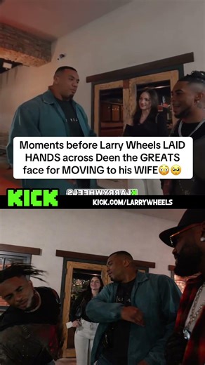 Moments before Larry wheels laid hands on Deen the great #rampagejackson #larrywheels