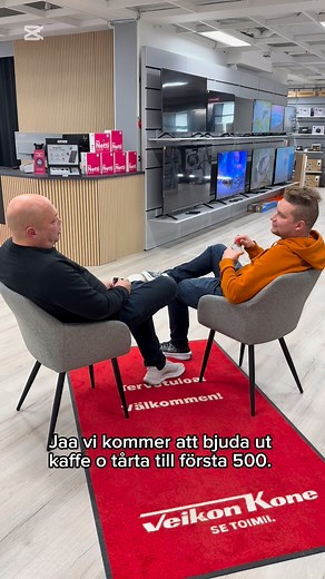 Avajaiset 6.11! Öppning 6.11! | Veikon Kone Kristiinankaupunki