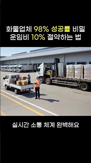 화물운송 주선업체 선택법 5가지! 배차시스템부터 비용절감까지 🚛
