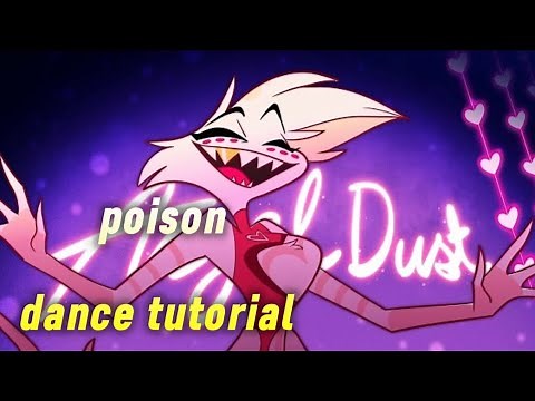 Hazbin hotel poison but I made it a dance tutorial!