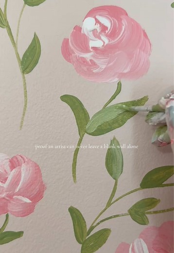 Wall Mural Garden: Watch Me Turn a Wall into a Watercolor Garden