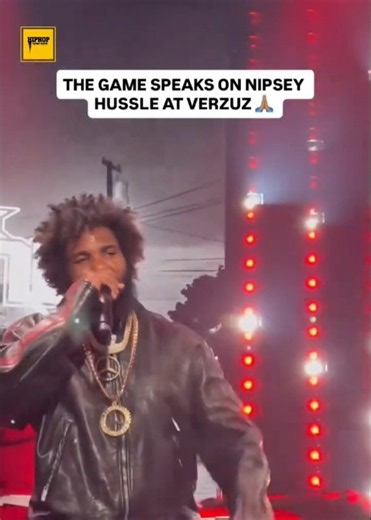 The Game gets emotional remembering Nipsey Hussle at Verzuz against YG 🏁