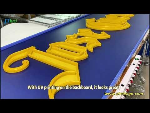 led channel letter signs