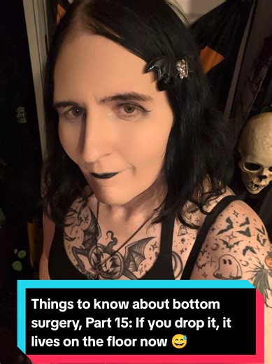 Things to know about bottom surgery, Part 15: If you drop it, it lives on the floor now 😅 #genderaffirmingsurgery
