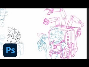 Alien Wildlife Biologist Character Design with Chris Blackstock - 1 of 2 | Adobe Creative Cloud