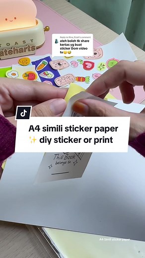 A4 Simili Sticker Paper Review and DIY Ideas