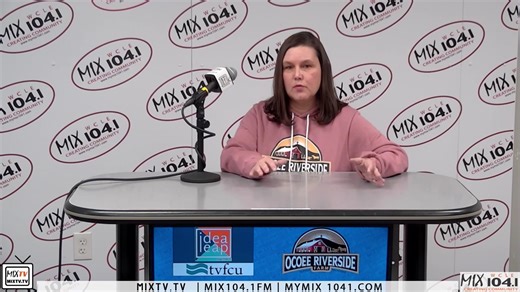 We were joined in the studio by Donna Warner with Ocoee Riverside Farm to highlight their business. They recently qualified as one of the Ocoee Region finalists in the 7th Annual Idea Leap Grant Competition with Tennessee Valley Federal Credit Union. Learn more about them online at https://ocoeeriversidefarm.com/ Details about this year's competition: https://www.tvfcu.com/business/idea-leap/Idea-Leap-Grant.html | Mix 104.1 WCLE