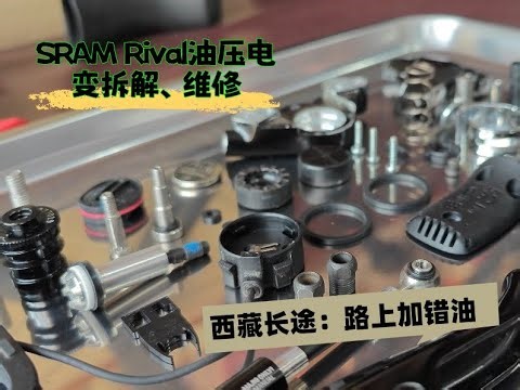 【硬核拆解】SRAM Rival 完全拆解：手變內部長啥樣？你可能從未見過！（拆解部分）Disassembly sram shift rival