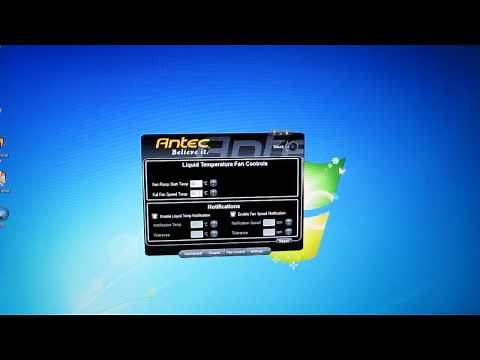 Antec Kuhler H2O 920 Software and Installation