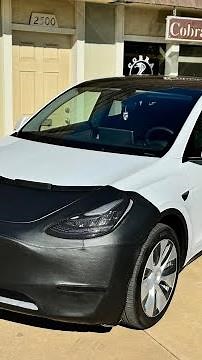 COBRA AUTO ACCESSORIES Installation For Tesla Model Y Full Mask Car Bra