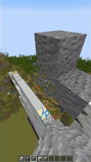 Minecraft Gojo Build in Shorts | Jujutsu Kaisen Gojo in Minecraft 😱 #minecraft #gojo #shorts