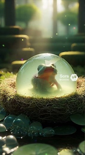 Watch This Frog Hatch From Its Egg! #hatching