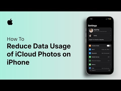 How to Reduce Data Usage of iCloud Photos on iPhone