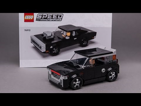 LEGO Dodge Charger R/T set 76912 alternative moc building instructions tutorial #LEGOmoc