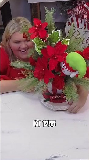 🎄 DIY Elf Top Hat Christmas Arrangement | Christmas Kit 1255 | Easy Holiday Decor