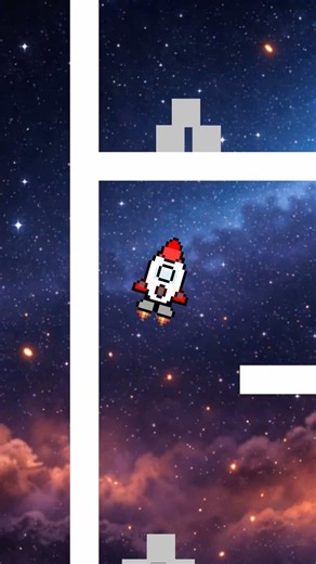 Como fiz o meu 1º Jogo de Foguete na Unity! #gamedev #unity #developer