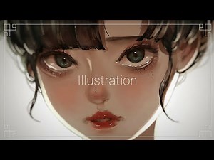 【イラストメイキング】【厚塗り】illustration by yun