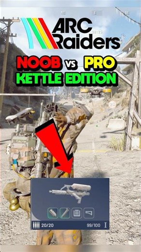 🚨NOOB vs PRO Kettle Tech in ARC Raiders! Stop Losing Fights to THIS! #ARCRaiders #arcraiderstips