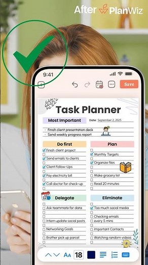 I Stopped Forgetting Tasks with This Daily Planner App | Planwiz Productivity App