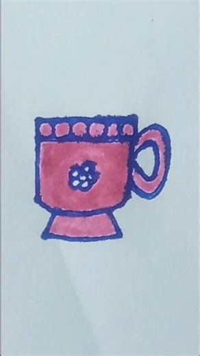 Easy cup drawing