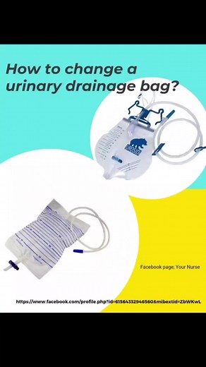 How to change a urinary drainage bag? #ဆီးပိုက်လည်း #urinebag #drainagebag #catheter