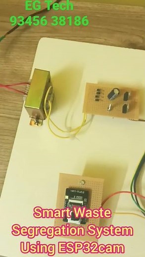 Smart Waste Segregation System Using ESP32cam