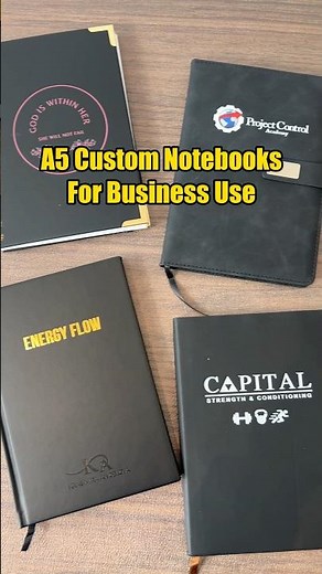 B2B Custom Notebook Guide | Best-Selling A5 PU Notebook for Businesses