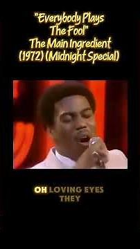 PER REQUEST🫶🏾 Everybody Plays the Fool The Main Ingredient 1972