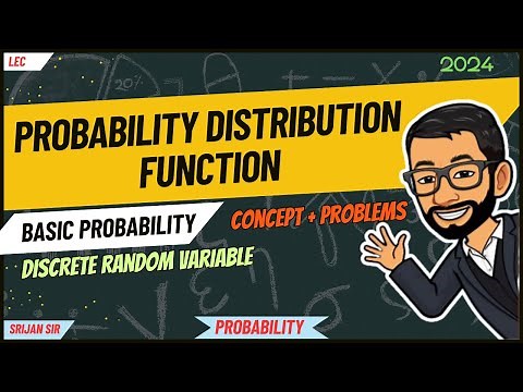 Probability Distribution Function | P.M.F. | Discrete Random Variable | Basic Probability