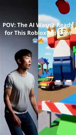 POV: The AI Wasn’t Ready for This Roblox Moment 🤖🔥#Roblox #Shorts #AI)