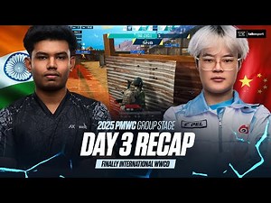PMWC 2025 Day 3: AxTMG Gets WWCD but Still Misses Finals?! 🇮🇳💔