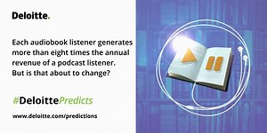 Audiobooks and podcasts are outgrowing their niche status to emerge as substantive markets globally. Explore what's in store for these steadily but surely growing trends. #DeloittePredicts https://deloi.tt/2PtTxhQ | Deloitte