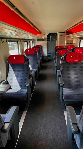 SBB first class train to Switzerland #traveleurope #sbbtrains | Kent Wilbert Natividad