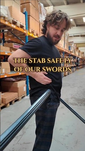 Can you stab with an Epic Armoury LARP sword? ⚔️