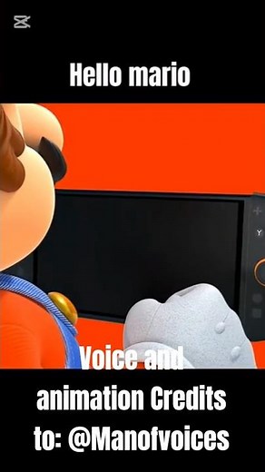 Hello Mario (Voice and animation Credits to: ‪@ManofVoicez‬