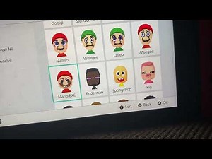 My entire Mii collection