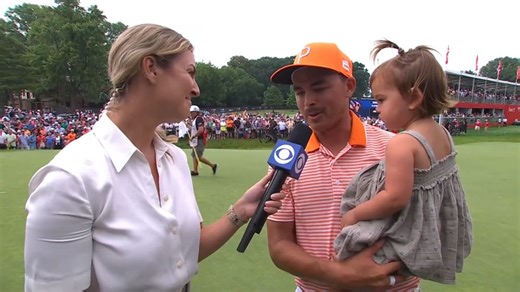 Rickie Fowler’s interview after winning Rocket Mortgage