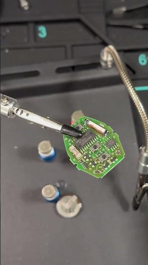 BMW e46 key battery replacement #diy #repair #soldering #bmw #key #e46 #car