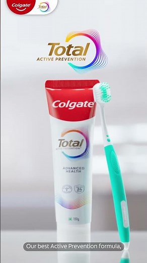 Colgate Total prevents dental problems before they start | Hindi | 15 sec