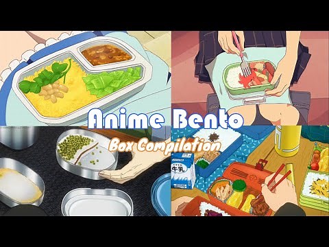 🍱 anime bento box compilation 🍱