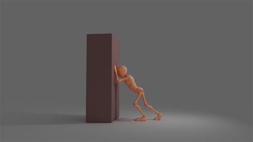 Puch And Pull Animation, Aakash Rajput