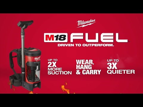 Milwaukee® M18 FUEL™ 3-in-1 Backpack Vacuum